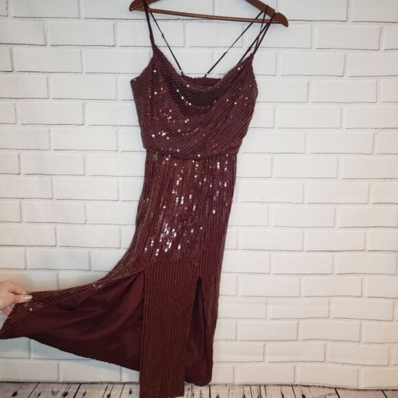 NWOT HANEY‎ Elise Sequin Blouson Cocktail D… - Picture 12 of 13